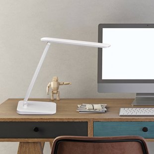 Accu-tafellamp MAULsally, wit, CCT, dimbaar, hoogte 34 cm