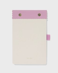 HEMA Notitieboek to do gelinieerd scallop (beige)