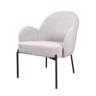 DS4U Elza fauteuil boucle grijs