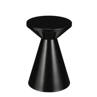 Mica Decorations Jim Bijzettafel - H45 x Ø31 cm - IJzer - Zwart