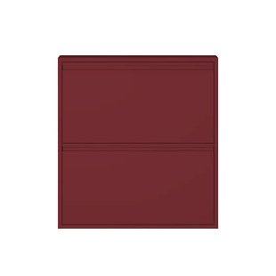 by fonQ Klip Schoenenkast - 2 Vakken - Bordeaux