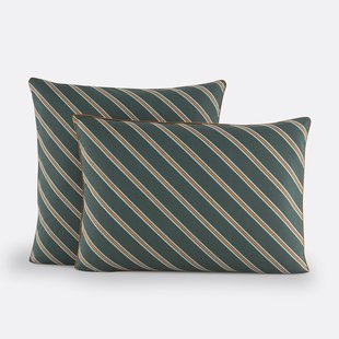 Kussensloop van katoensatijn Georgio