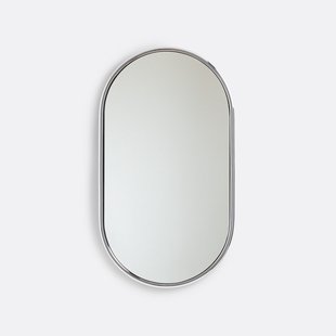 Ovale spiegel van verchroomd ijzer, Eloka