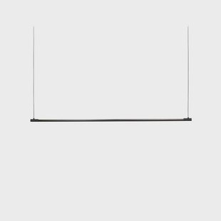 LOOM DESIGN LED hanglamp Straw 200, zwart, aluminium