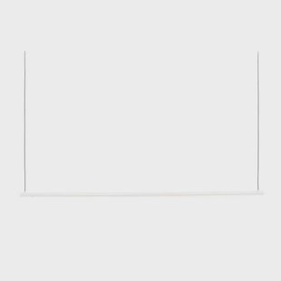 LOOM DESIGN LED hanglamp Straw 150, wit, aluminium