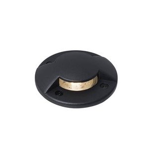 QAZQA Moderne grondspot zwart GU10 50mm 2-lichts effect IP65 - Cellar