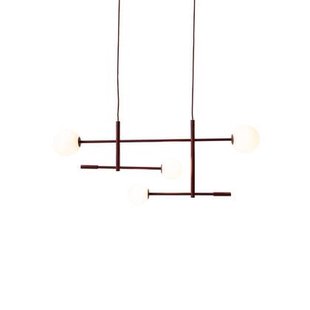 it&apos;s about RoMi Hanglamp Copenhagen - Rood - 97x13x215cm