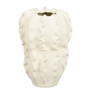 Mica Decorations Sierra Vaas - H31 x Ø22 cm - Keramiek - Beige