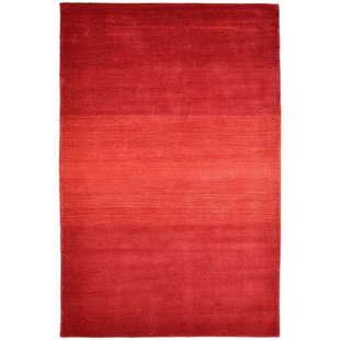 Theko Tapijt met kleurverloop Wool Comfort 70x140 cm - Rood