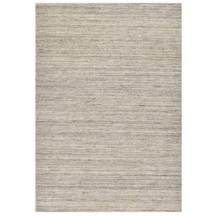 Theko Handgeweven wollen tapijt Pure 250x300 cm - Grijs