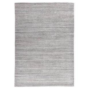 Theko Handgeweven wollen viscose tapijt San Diego 250x300 cm - Grijs