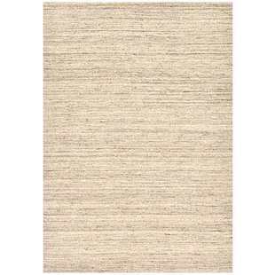 Theko Handgeweven wollen tapijt Pure 170x240 cm - Beige