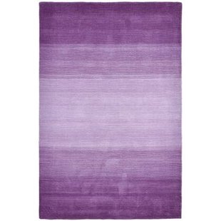 Theko Tapijt met kleurverloop Wool Comfort 70x140 cm - Paars