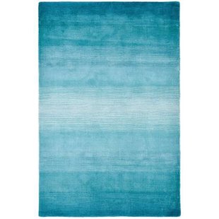 Theko Tapijt met kleurverloop Wool Comfort 190x290 cm - Turquoise
