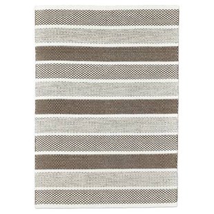 Theko Tapijt in Scandinavische stijl Trondheim 65x130 cm - Zwart|wit