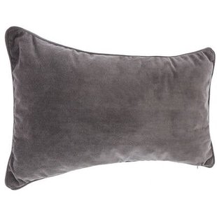 Atmosphera Bank|sierkussens Sophia - 30 x 50 cm - Donkergrijs