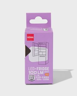 HEMA Led koelkast clear E14 1.0W 140lm