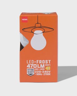 HEMA Led peer glass frost E27 4W 470lm