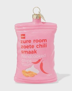 HEMA Kersthanger 10.5cm glas chips