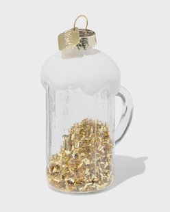 HEMA Kersthanger 9.5cm glas bier