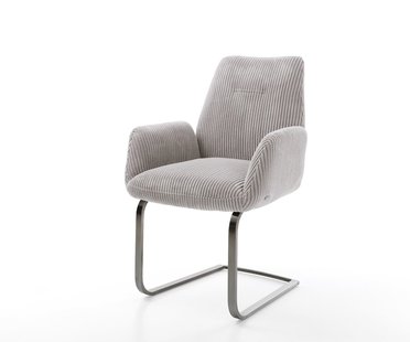 DELIFE Sledemodel Zoa-Flex koord zilver grijs sledemodel vlak grafiet pocketveer kern