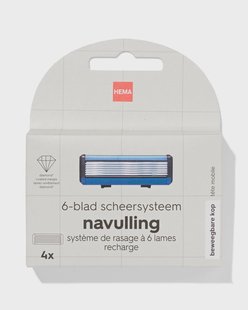 HEMA 6-blad scheersysteem navullingen - 4 stuks