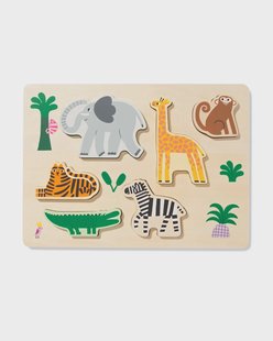 HEMA Voelpuzzel 30x22cm wild hout