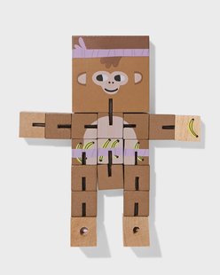 HEMA Puzzelpop 14x2x28.5cm hout