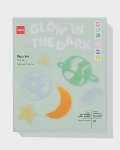 HEMA Figuren glow in the dark - 10 stuks