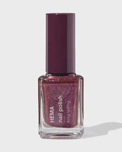 HEMA Long lasting nagellak 56 maroon shimmer