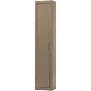 WOOOD Gunnar Smalle Hoge Kast - Grenen - Mud -217x45x39