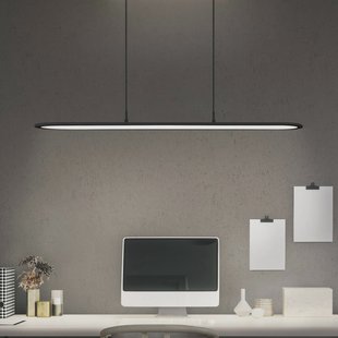 OSRAM LED-pendel Office line paneel Ellipse zwart 940 dimbaar