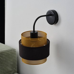 OSRAM wandlamp Decor Hornet, 1-lamp, zwart/goud, E27