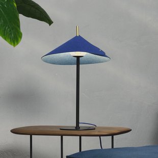 OSRAM tafellamp Decor Flip, blauw, vilt, G9, verstelbaar