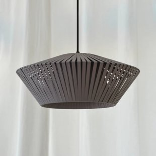 OSRAM hanglamp Decor Stripes Ø 40,5 cm, grijs, textiel, E27