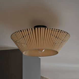 OSRAM plafondlamp Decor Stripes beige Ø 40,5 cm textiel E27