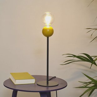 OSRAM tafellamp Decor Bubble, geel, 1-lamp, staal, E27