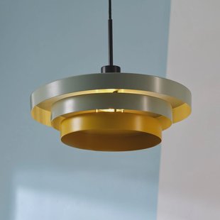 OSRAM hanglamp Decor Layers, groen/geel, staal, E27