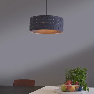 OSRAM hanglamp Decor Felt Weaving, Ø 48 cm, grijs, vilt E27