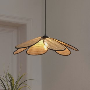 OSRAM hanglamp Decor Rattan Daisy, Ø 69 cm, beige, E27