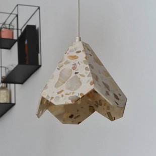 OSRAM hanglamp Decor Gleam Flower, terrazzo, beige, E27