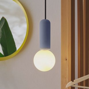 OSRAM hanglamp Decor Concrete Mic, blauw, beton, G9