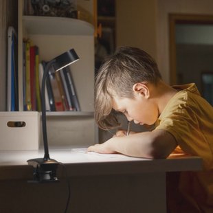 OSRAM LED klemlamp Office Line Cylinder zwart CCT dimbaar