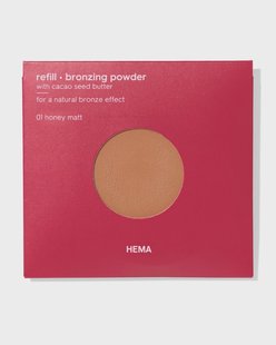 HEMA Navulling bronzer 01 honey matt