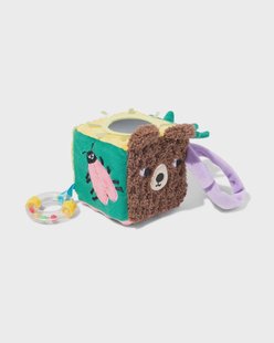 HEMA Activiteiten kubus 13x13x13cm pluche