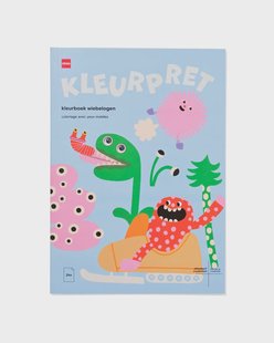 HEMA Kleurboek A4 monsters