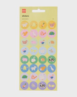 HEMA Stickervellen dieren