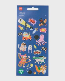 HEMA Stickervellen superhelden