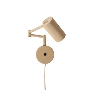 it&apos;s about RoMi Wandlamp Bilbao - Beige - 33x12x27cm