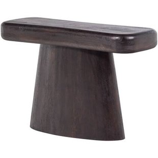 WOOOD Amco Sidetable - Mango Hout - Zwart - 76x120x40